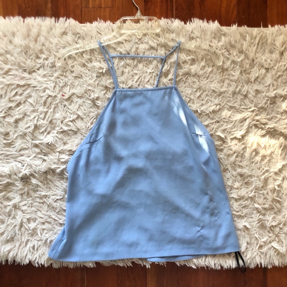 FOREVER21: Light blue tank top